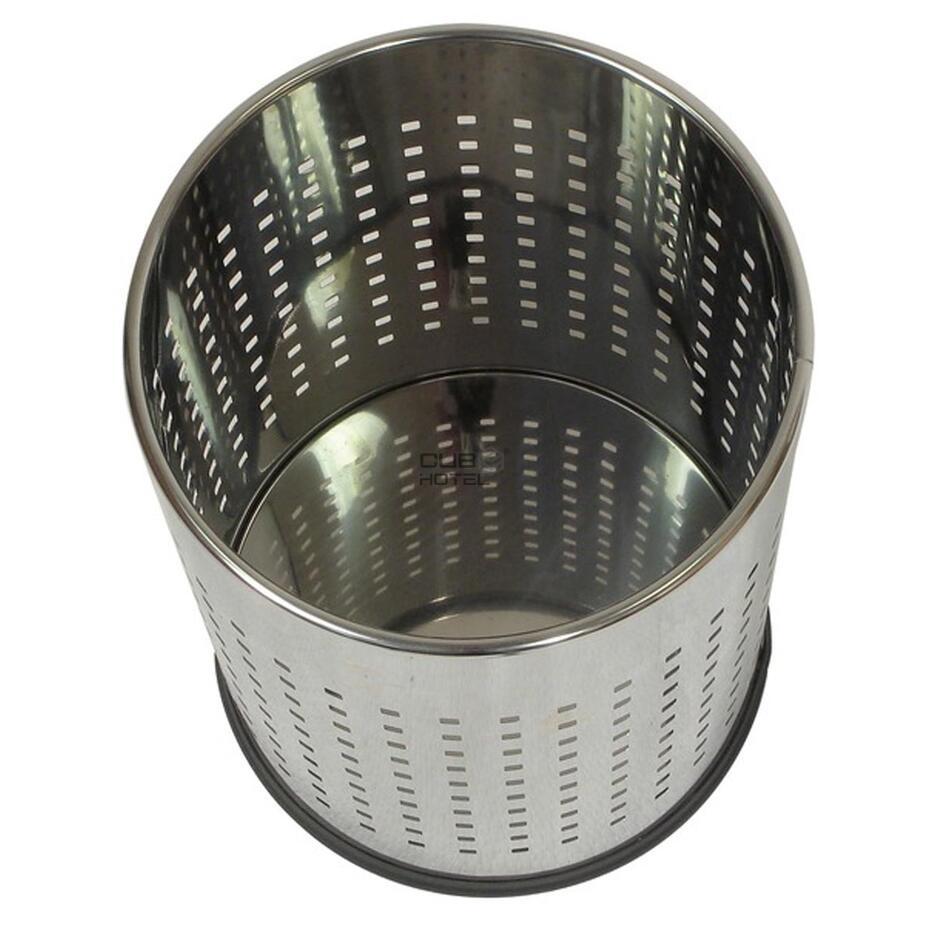 Balde Quarto Hotel Inox Perfurado 10L